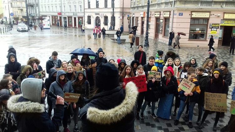 Młodzieżowy Strajk Klimatyczny w Lublinie