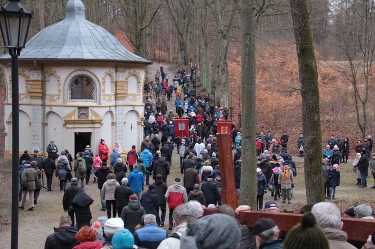 Wejherowo. Droga Krzyżowa kalwaryjskimi ścieżkami 