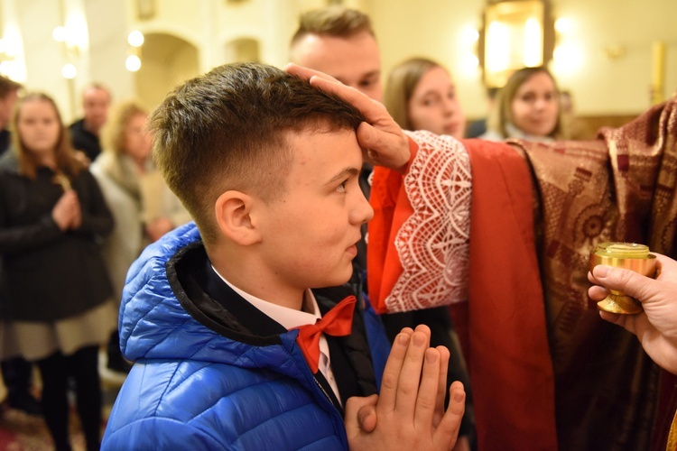 Bierzmowanie w kościele NSPJ w Tarnowie