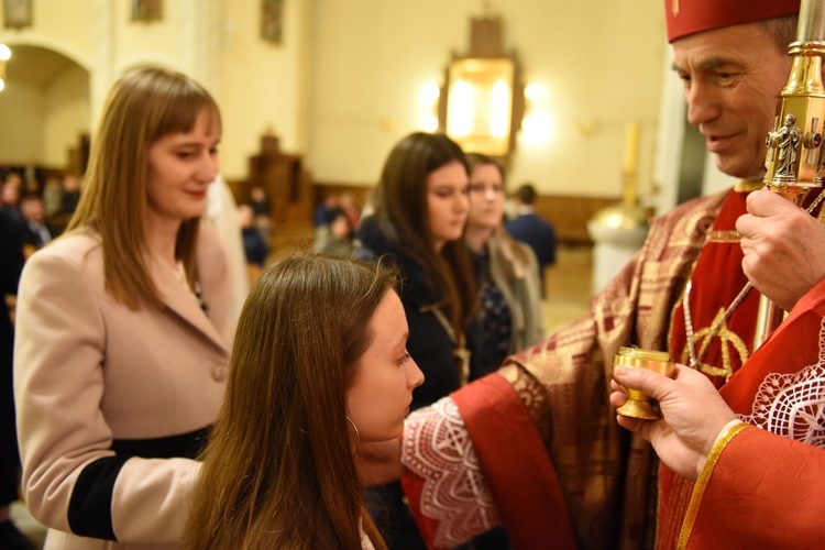 Bierzmowanie w kościele NSPJ w Tarnowie
