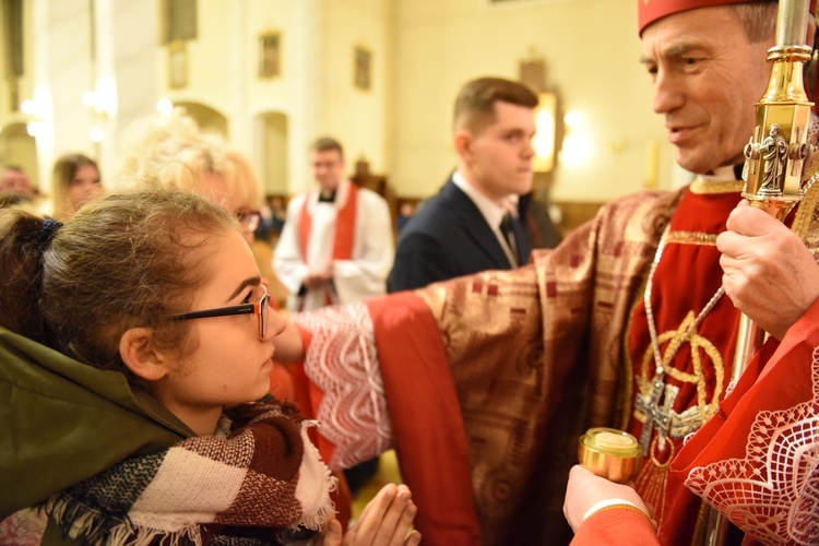 Bierzmowanie w kościele NSPJ w Tarnowie