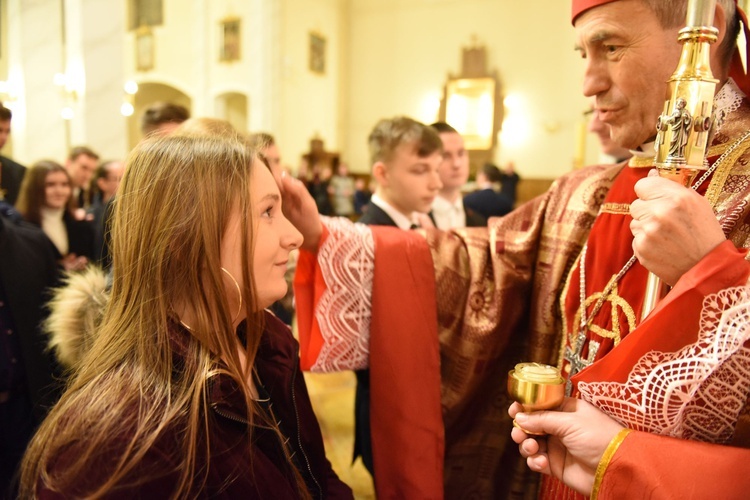 Bierzmowanie w kościele NSPJ w Tarnowie