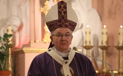 Abp Stanisław Budzik odprawił Mszę św. dla młodych.