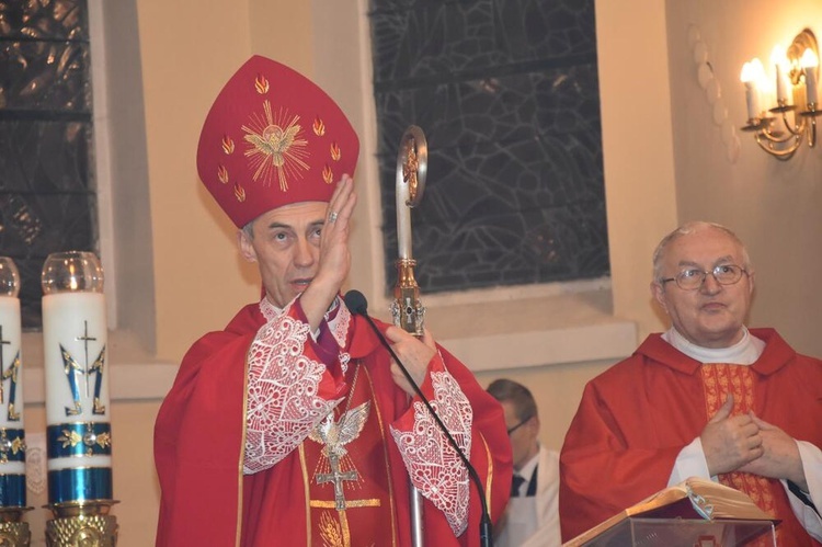 Bierzmowanie w Gumniskach