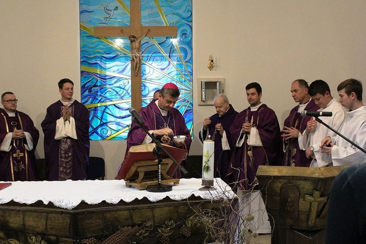 Poświęcenie kaplicy św. Józefa w ośrodku "Nadzieja"