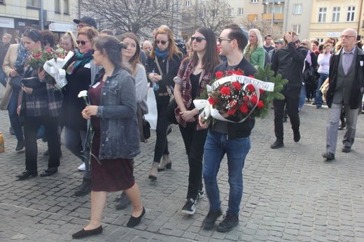 Marsz Pamięci w 76. rocznicę likwidacji getta w Krakowie