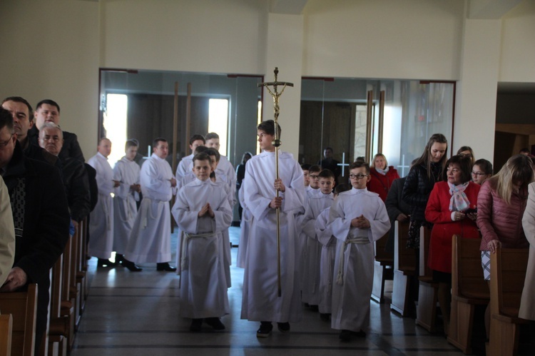 Poświęcenie ołtarza i prezbiterium w Bojszowach Nowych