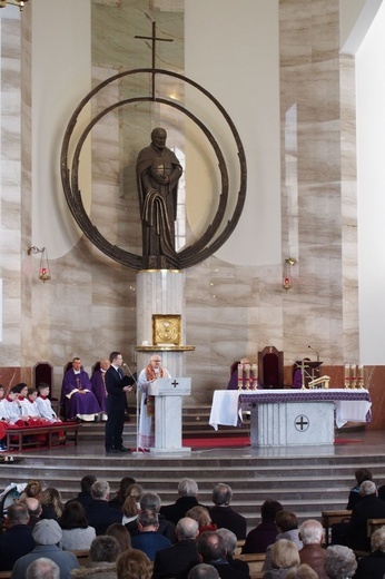 Abp Jean-Clément Jeanbart w parafii św. Brata Alberta