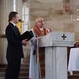 Abp Jean-Clément Jeanbart w parafii św. Brata Alberta