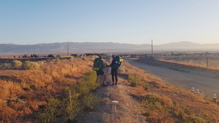 Kinga Rabęda i Grzegorz Zych na szlaku Pacific Crest Trail