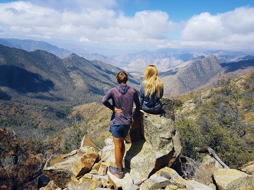 Kinga Rabęda i Grzegorz Zych - na szlaku Pacific Crest Trail