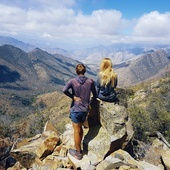 Kinga Rabęda i Grzegorz Zych - na szlaku Pacific Crest Trail