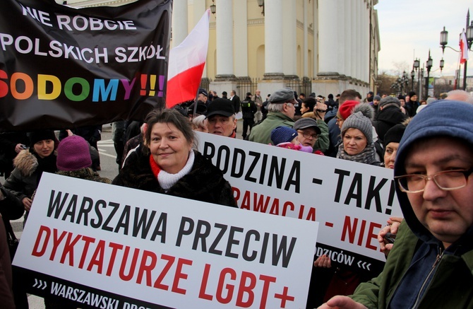 Rodzice mówią "nie" Deklaracji LGBT+