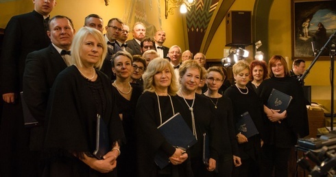 Występ chóru Con Spirito w Łagiewnikach