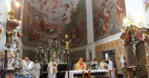 Uroczystość ku czci św. Józefa w Krzeszowie