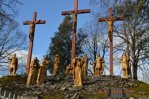 Polskie tablice w Lourdes