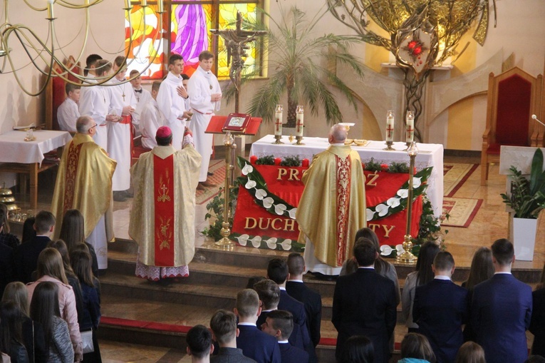 Bierzmowanie w Gnojniku