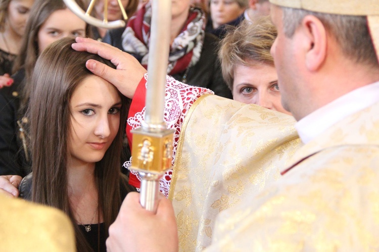 Bierzmowanie w Gnojniku
