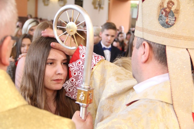 Bierzmowanie w Gnojniku