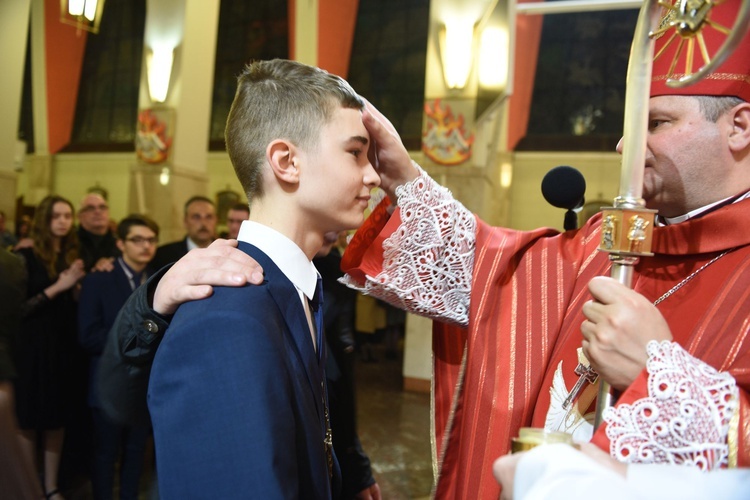 Bierzmowanie u św. Jakuba w Brzesku