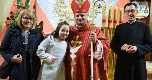 Bierzmowanie u św. Jakuba w Brzesku