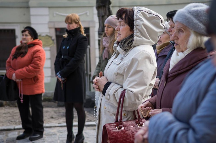 Akcja pro life w mieście ceramiki