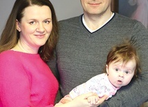 ▲	Państwo Zalewscy  widzą konkretne  owoce duchowej adopcji także w swoim małżeństwie.