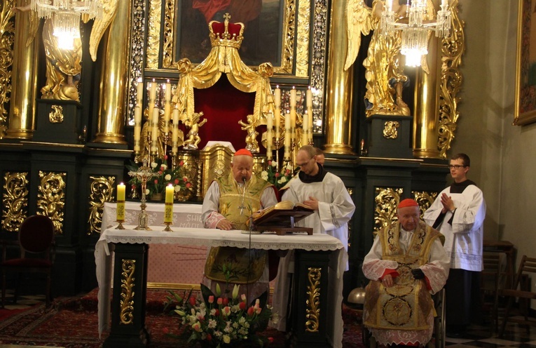 Odpust św. Józefa z dwoma kardynałami