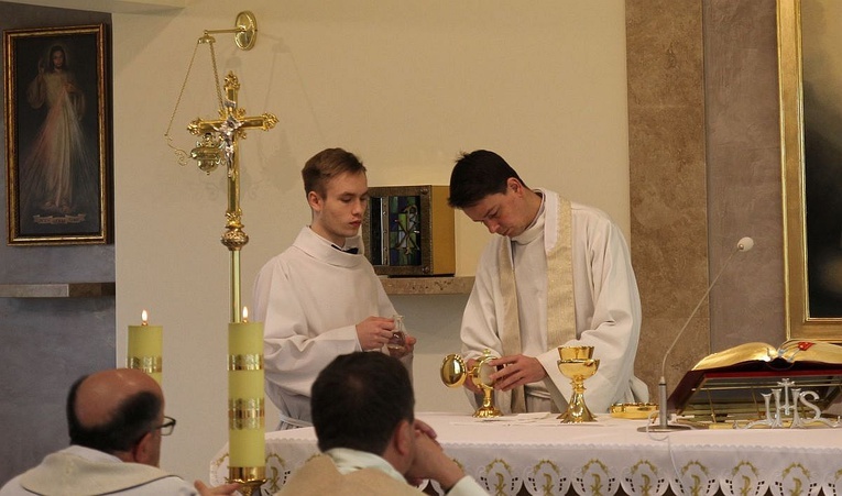 Poświęcenie Domu Duszpasterskiego św. Józefa w Andrychowie.