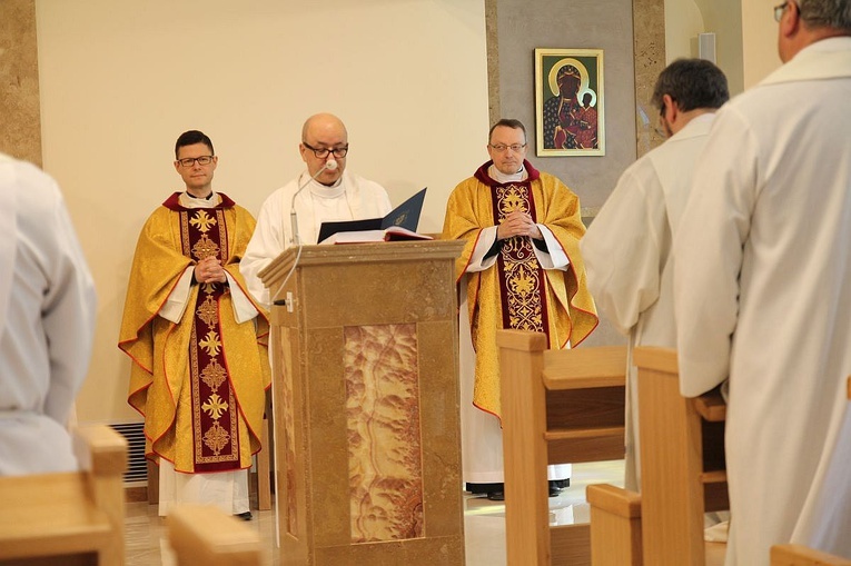 Poświęcenie Domu Duszpasterskiego św. Józefa w Andrychowie.