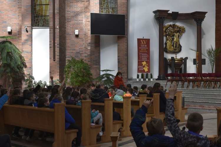 Rekolekcje dla dzieci w Świdnicy z "Gościem Niedzielnym"