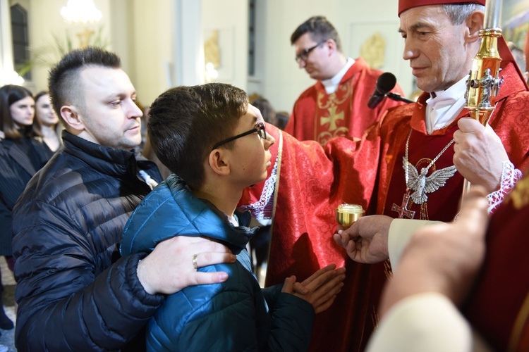 Bierzmowanie w par. Trójcy Przenajświętszej w Mielcu