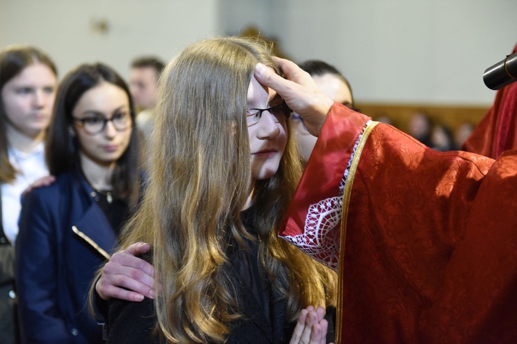 Bierzmowanie w par. Trójcy Przenajświętszej w Mielcu