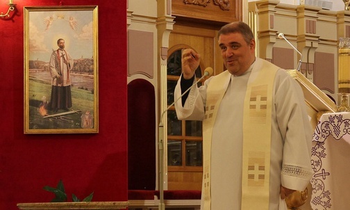 Ks. Robert Woźniak był gościem kolejnej "Katechezy w bazylice" w Hałcnowie.