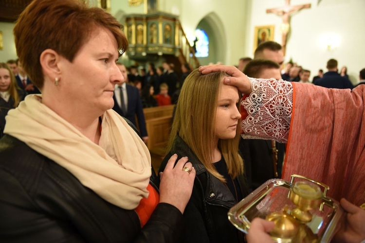 Bierzmowanie w Pleśnej