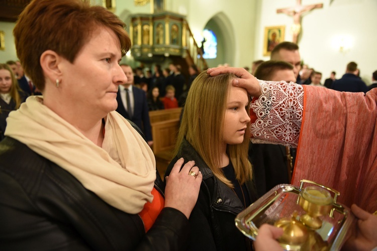 Bierzmowanie w Pleśnej