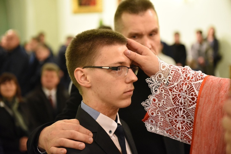 Bierzmowanie w Pleśnej