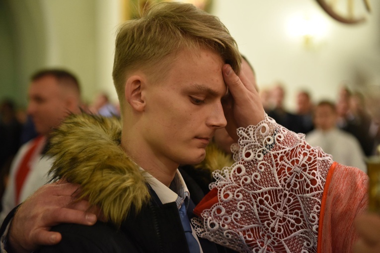 Bierzmowanie w Pleśnej