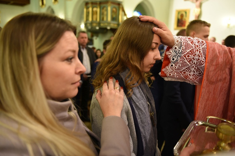 Bierzmowanie w Pleśnej