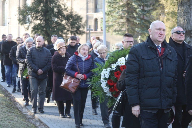 Pogrzeb plut. Jana Kwiczali "Emila" w Czechowicach-Dziedzicach