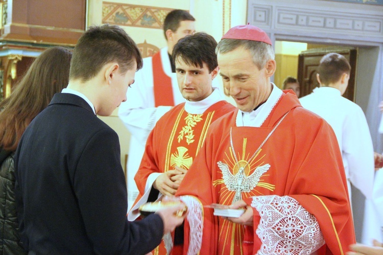 Bierzmowanie w Przecławiu