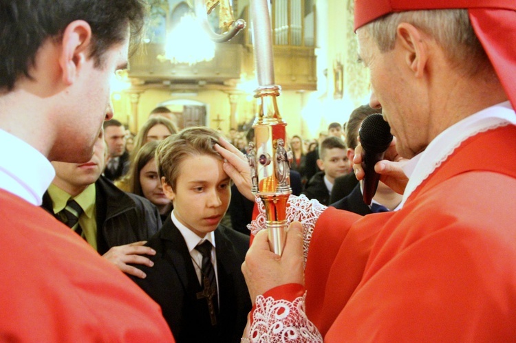 Bierzmowanie w Przecławiu