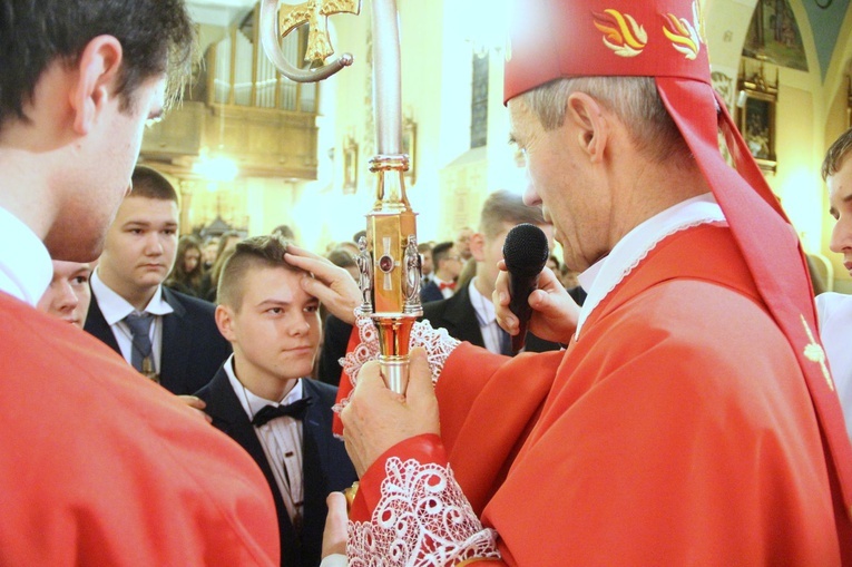 Bierzmowanie w Przecławiu