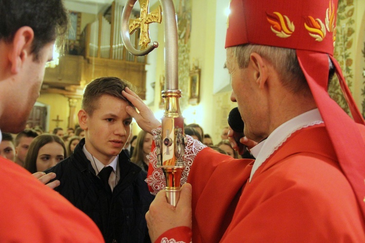 Bierzmowanie w Przecławiu