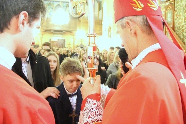 Bierzmowanie w Przecławiu