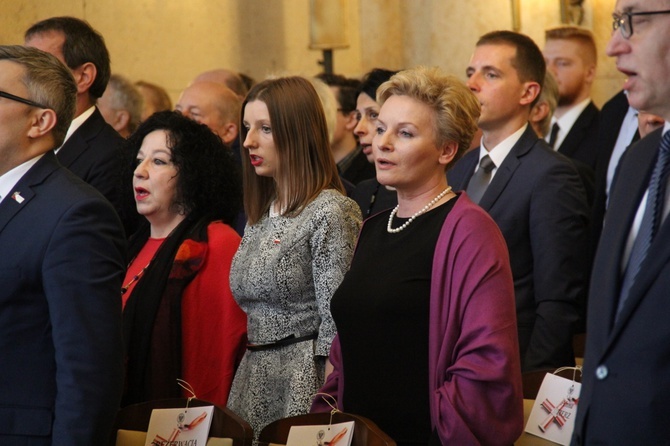 Katowice: wręczenie Krzyży Wolności i Solidarności