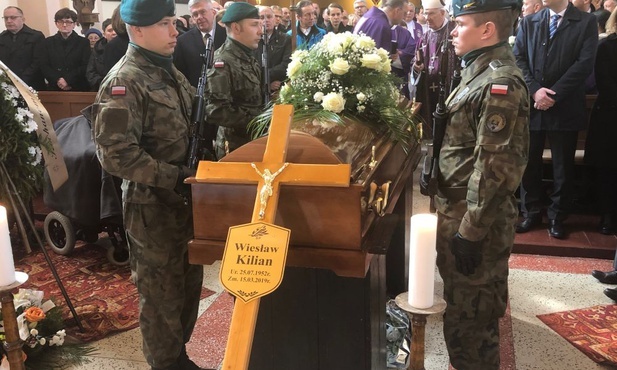 Ostatnie pożegnanie Wiesława Kiliana. On kochał Kościół i bronił Kościoła