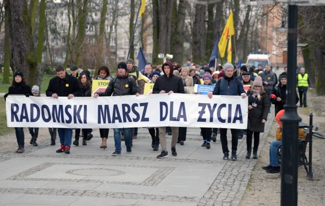 Obchody Dnia Świętości Życia w Radomiu.