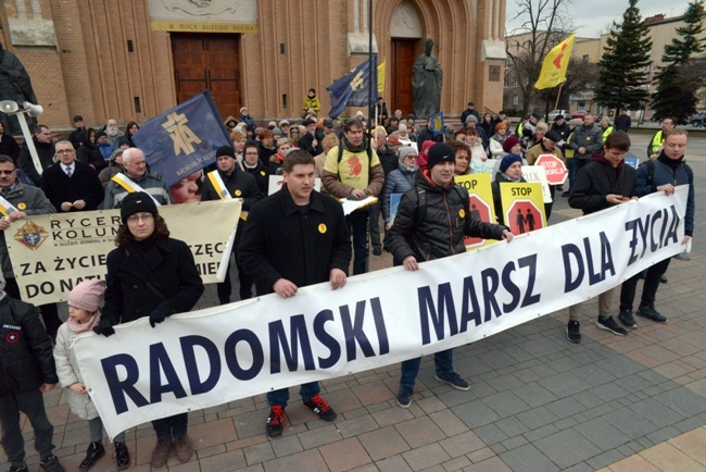 Obchody Dnia Świętości Życia w Radomiu.