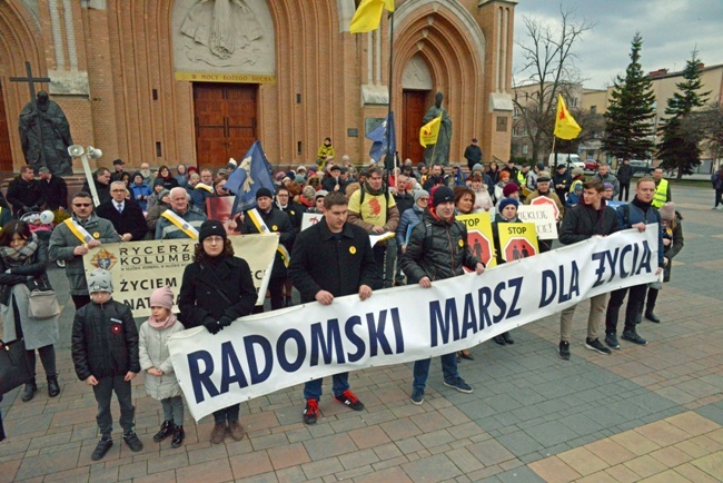 Obchody Dnia Świętości Życia w Radomiu.